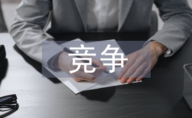 競爭調查報告